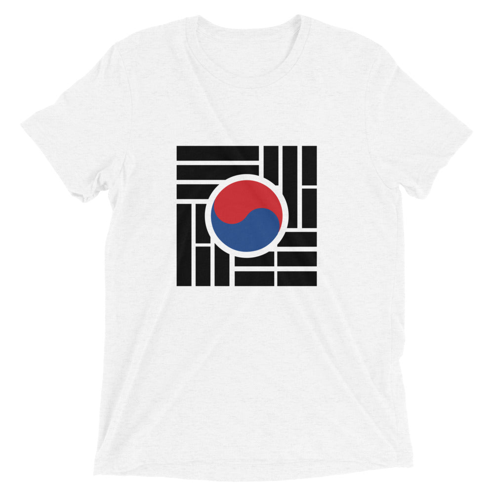 "Korean Flag" Short sleeve t-shirt